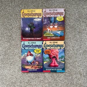 R.L. Stine Goosebumps Books